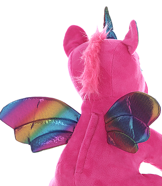 "Nova" the Pink Winged Unicorn (16")
