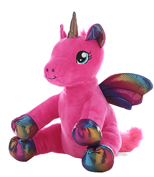 "Nova" the Pink Winged Unicorn (16")