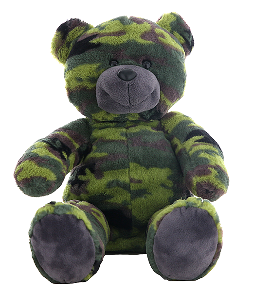 "G.I." Camo Bear (16")