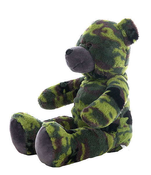 "G.I." Camo Bear (16")